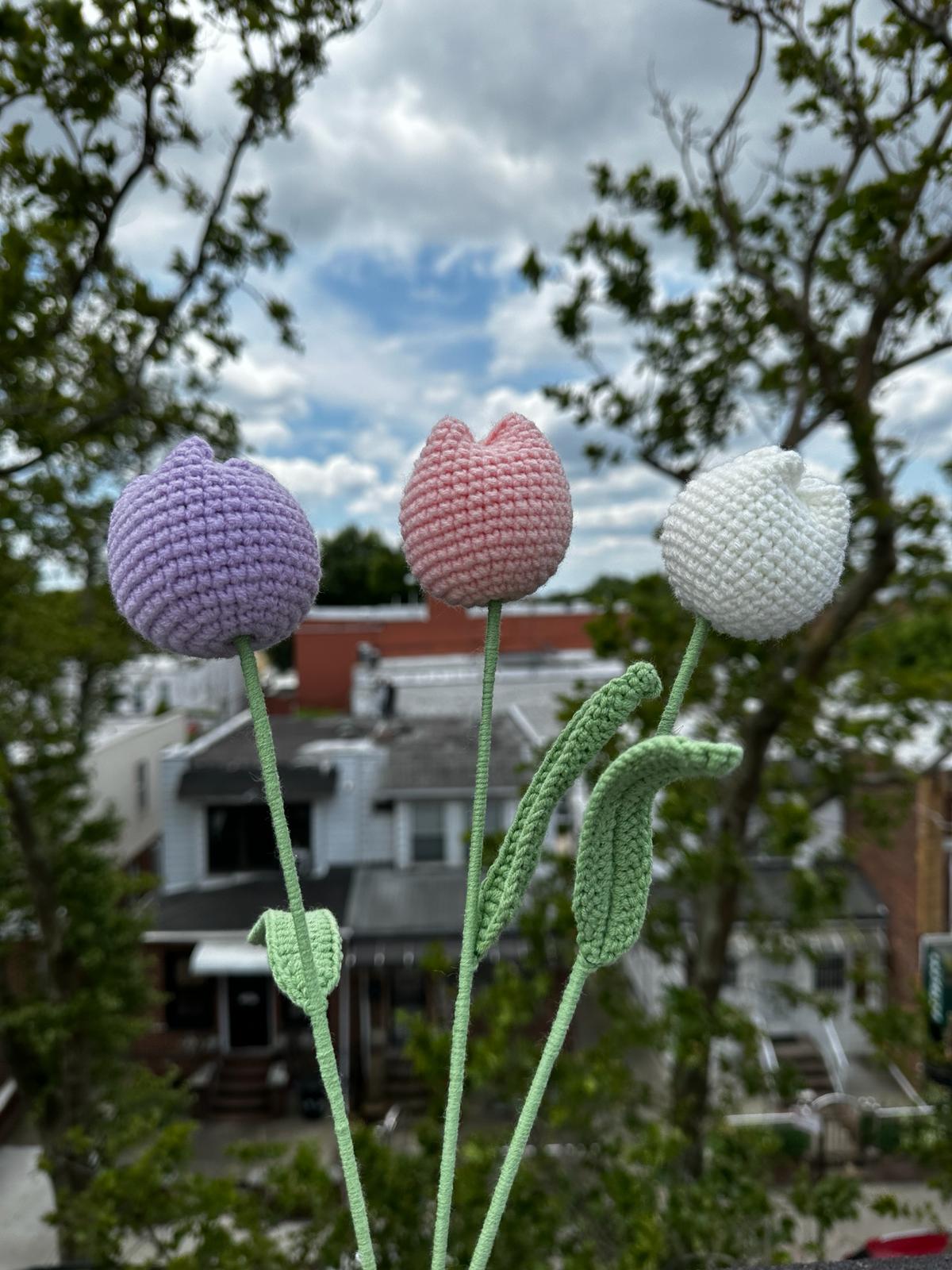 Crochet Tulips