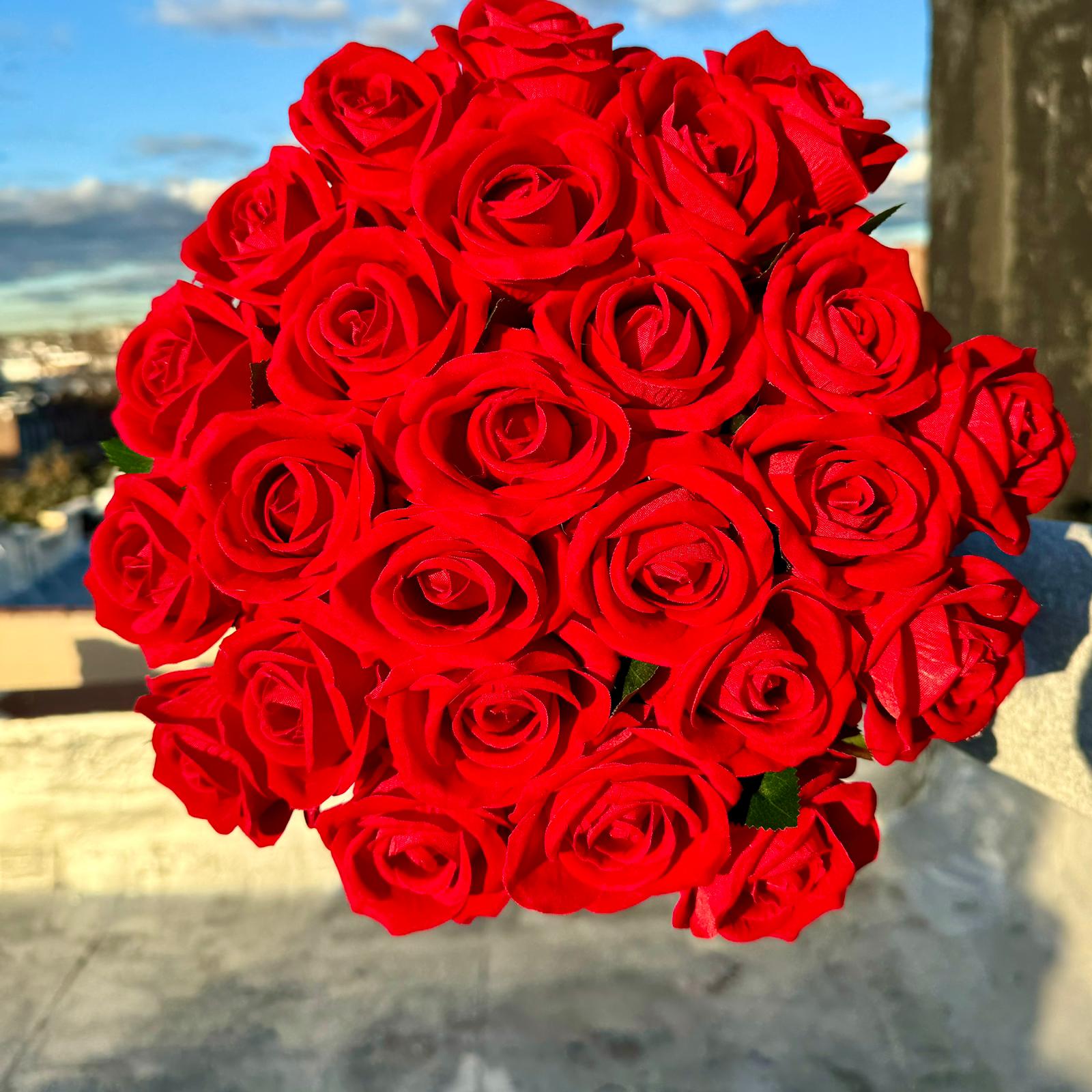 25 Artificial Rose Bouquet